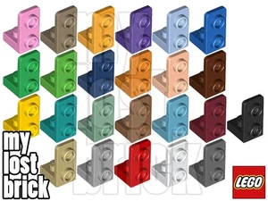 LEGO - Parte 73825 - Soporte 1x1 - 1x2 Invertido + NUEVO + SELECCIONAR COLOR / CANTIDAD - Imagen 1 de 25