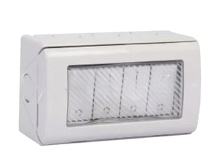 CANTIDAD:1 Interruptor cuádruple doméstico monofásico 16A FM-4GBS AUSTRALIA ESTÁNDAR - Imagen 1 de 1