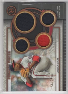 Piezas primarias de la colección del museo Topps 2023 cuádruples reliquias cobre gris Josiah/75 - Imagen 1 de 1