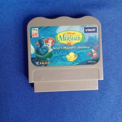 V.Smile Disney - The Little Mermaid - Vtech Cartridge Learning Content - Used - Image 1 of 2