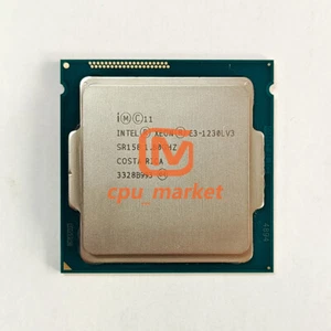 Intel Xeon E3-1230L v3 SR158 1.8GHz 4 Cores 8 Threads 25W LGA1150 CPU Processor - Picture 1 of 2
