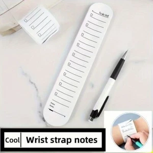 Reusable Planner Note Planner Memo Slap Bracelets Memo Pad Daily Planner - Picture 1 of 15