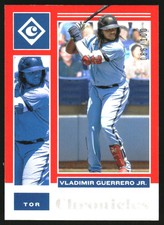 2021 Panini Chronicles Red #35 Vladimir Guerrero Jr. /100