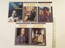 5-lot-Reading-Martin Luther King,Jr.-Black Soldiers-Civil War-Rights in America*
