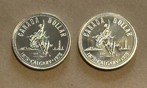 2 Kanada Silber Dollar - Bild 1 von 4