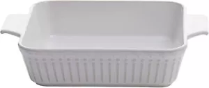 Le Petit Four Keramik Auflaufform Bräter Rechteckig 25x20x5,5cm Weiß - Bild 1 von 1