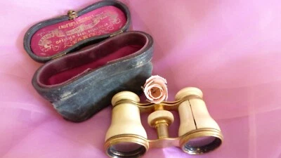 jumelle de théâtre monogrammée MG à restaurer - Photo 1/3