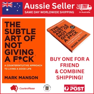 The Subtle Art of Not Giving a F*ck de Mark Manson - NUEVO - ¡Envío GRATIS RÁPIDO! - Imagen 1 de 4