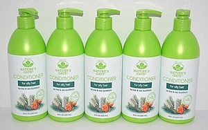 5 NATURE'S GATE CONDITIONER FOR OILY HAIR TEA TREE & SEA BUCKTHORN 18 FL OZ EACH - Picture 1 of 8