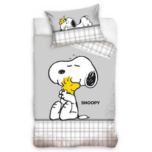 Snoopy Peanuts Baby Bettwäsche Set Kinderbettwäsche 100x135cm + 40x60cm