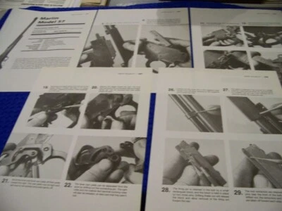 MARLIN 57 MOSSBERG 44US/151M (.22 SR) RIFLE..DISASSEMBLY/STRIP & DETAILS (751MM) - Image 1 of 4