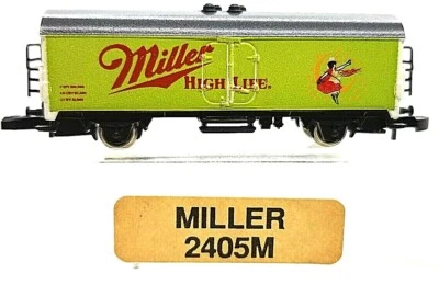 Z Scale Marklin Mini-Club 2405M  Miller Beer Car. DB NIB - Image 1 of 4