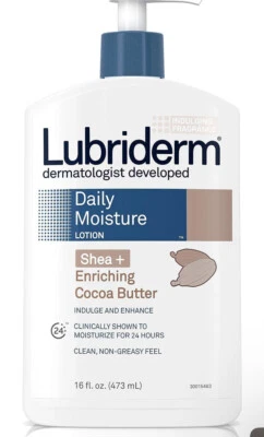 Lubridem Daily Moisture Body Lotion With Shea + Enriched Cocoa Butter,Dry Skin - Image 1 of 4