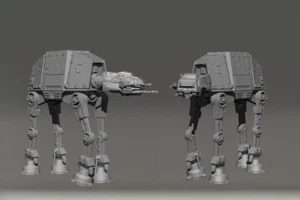 Maqueta para montar . Vehiculo Star War - AT-AT - Imagen 1 de 5