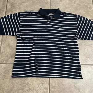VTG Le Shark Striped polo shirt Mens Size XL - Picture 1 of 5
