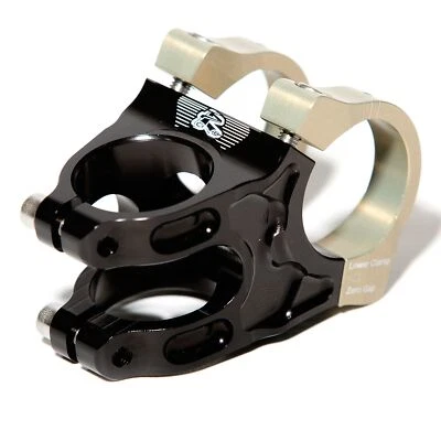 Renthal Apex Aluminium Bike XC Handlebar Stem - Black & Gold / 31mm / 6 Degrees - Image 1 of 2