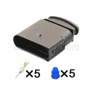 For VW Audi VAG - 6X0 973 825 - 5 Pin Sealed Male JPT Connector Kit - 6X0973825 - Picture 1 of 2