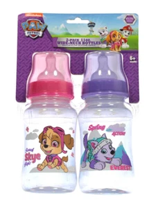 Paw Patrol "Spring into Action" 2-Pack Wide-Neck Bottles (11 oz.) - purple/fuchs - Picture 1 of 1