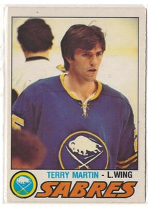 1977-78 O-Pee-Chee OPC #318 Terry Martin RC Buffalo Sabres
