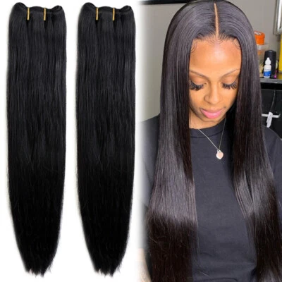 7A Malasia Virgin 100G Pre Paquetes Extensiones de Tejido de Cabello Humano 3 Paquetes 300g Foto 1 de 4