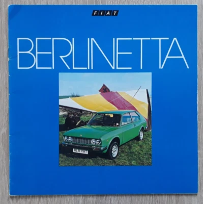 Folleto Fiat 128 3P Berlinetta 1978 Foto 1 de 4