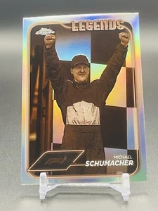 2024 Topps Cromo Fórmula 1 - F1 Legends Refractor #192 Michael Schumacher - Imagen 1 de 2