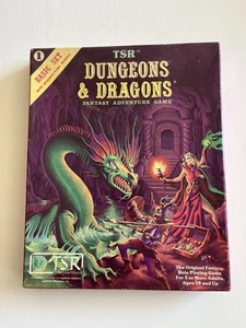 D&D Dungeons and Dragons Basic Set Including Original Dice 1981 - Picture 1 of 24