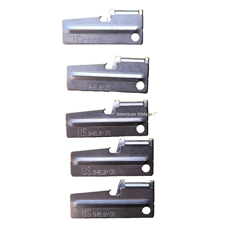 P38 Can Opener 5 Pack Shelby Co US Mess Camping Survival Military Scouts - Image 1 of 4