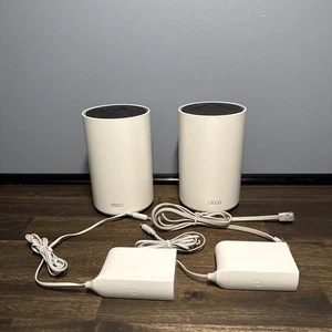 Deco W7200 AX3600 Whole Home Mesh WiFi 6 System White - Set of 2 - Picture 1 of 9