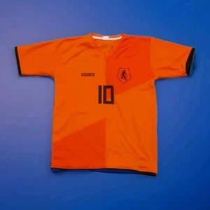 Vintage Nederland Sneijder #10 Soccer Jersey | Orange Black | Medium - Picture 1 of 4