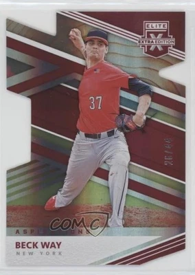 2020 Panini Elite Extra Edition Aspirations Die-Cut /44 Beck Way #136 - Image 1 of 2