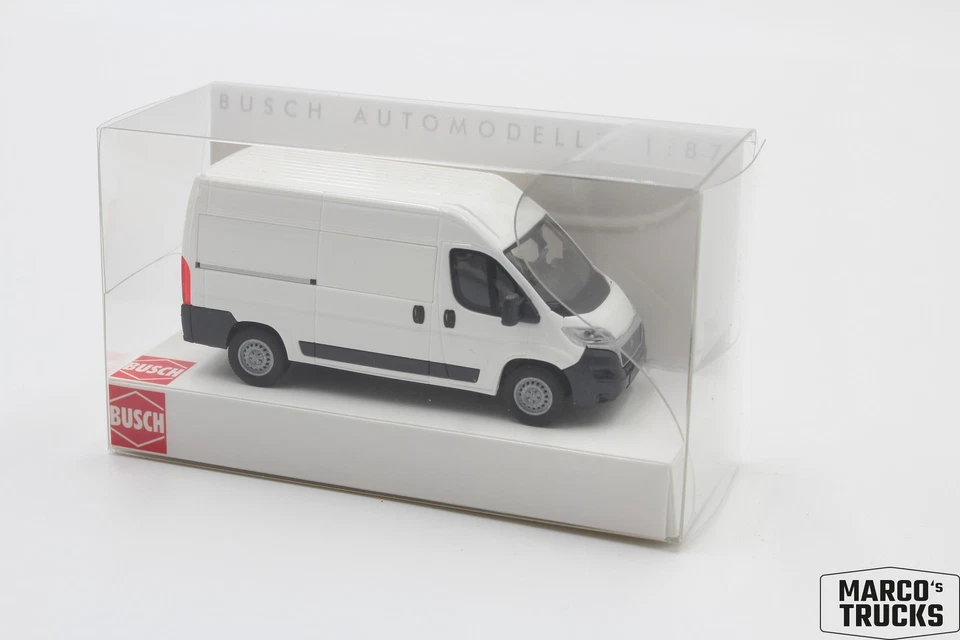 Busch Fiat Ducato Blanco Nº 54600 1:87 /BUN251
