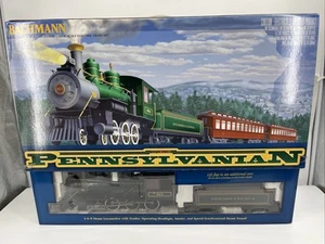 Bachmann Big Haulers 4-6-0 Pennsylvania Steam Locomotive Set BAC90082 - Picture 1 of 24