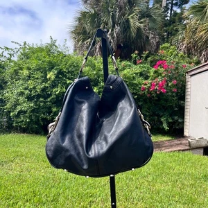 Rebecca Minkoff Hobo Bag Nikki schwarz lässig Leder Nieten - Bild 1 von 12