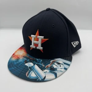 NEW ERA Houston Astros x Star Wars Fitted Hat Men's 7 3/8 Storm Trooper Cap - Picture 1 of 15