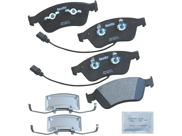 Juego de pastillas de freno delanteras para 04-11 Audi VW A8 Quattro S6 S8 Phaeton 4,2 L V8 CS11T5 Foto 1 de 1