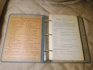 Vintage Doctrinal Bible Studies For The Layman By Mary E. Walsh * INCOMPLETE * - Picture 1 of 14