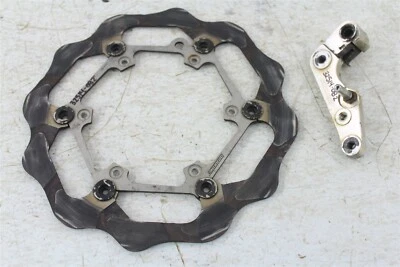 KTM 450 SX-F 2013 disco de rotor de freno flotante delantero de gran tamaño con montaje Foto 1 de 4