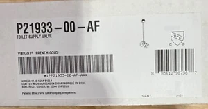 New! Kallista Toilet Supply Valve Vibrant French Gold (P21933-00-AF) - Picture 1 of 1