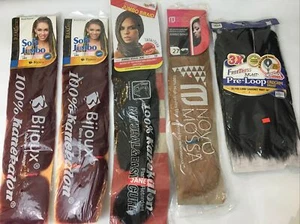 5 PACKS Misc. BRAIDING HAIR SUPPER JUMBO BRID - Picture 1 of 7