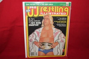 Pro Wrestling Illustrated Magazine PWI October 1982 Flair Piper AWA NWA WWF WWE - Picture 1 of 1