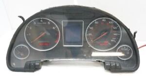 02-05 Audi A4 Speedometer Cluster Mileage 83,453 OEM 8E0920950H *ReaD*