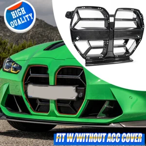 PARA 2021-24 BMW M3 G80 M4 G82 G83 ESTILO CSL PREIMPREGNADO FIBRA DE CARBONO SECA PARRILLA NARIZ - Imagen 1 de 9