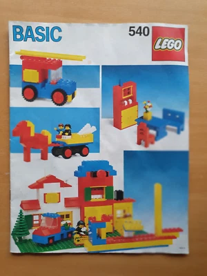 LEGO Bauanleitung Anleitung idea book 540 instructions Manual system technic - Bild 1 von 4