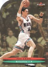 2003-04 Fleer Ultra Basketball Gold Medallion #64 Pau Gasol