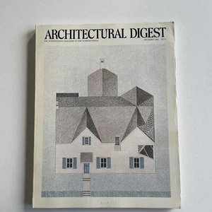 Architectural Digest December 1982 Historic House England's Parham Manor - Picture 1 of 3
