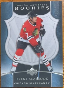 2005-06 Artifacts Brent Seabrook RC #207 Chicago Blackhawks #’d 459/750 - Picture 1 of 3