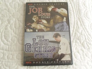 JOE LOUIS STORY, LOU GEHRIG STORY: DOUBLE FEATURE OF TWO OF THE GREATS {DVD) NEU - Bild 1 von 2