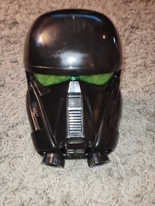 Star Wars Storm Trooper Tie Fighter Pilot Voice Changer Light Up Black Mask - Picture 1 of 5