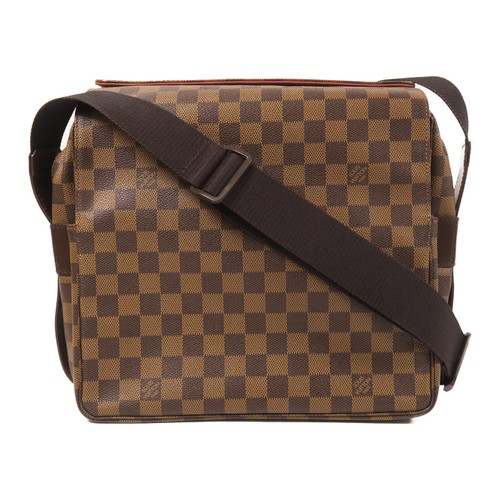 LOUIS VUITTON（LV） Borsa messenger a tracolla Louis Vuitton LV GHW Naviglio N45255 marrone damier